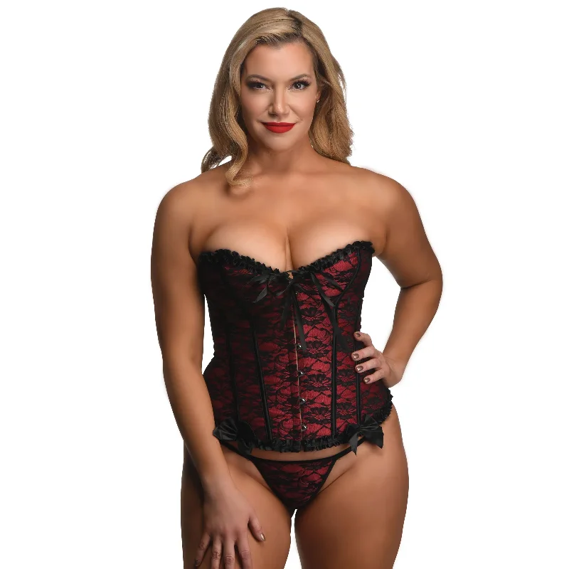 Classic scarlet shapewear corset