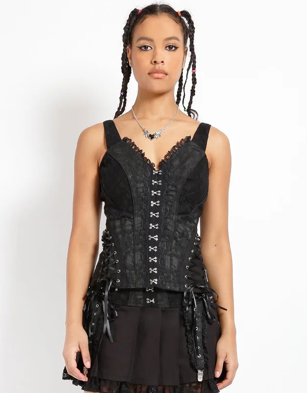 ENCHANTED CORSET BLACK