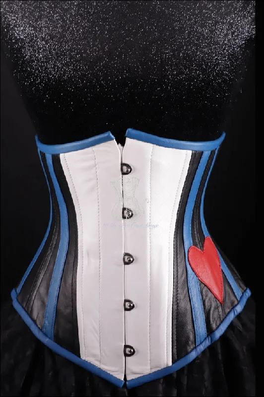 Leather Underbust Cincher; Leather Pride