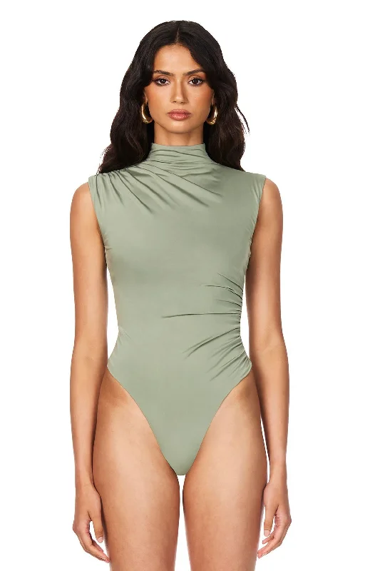 Olivia High Neck Bodysuit