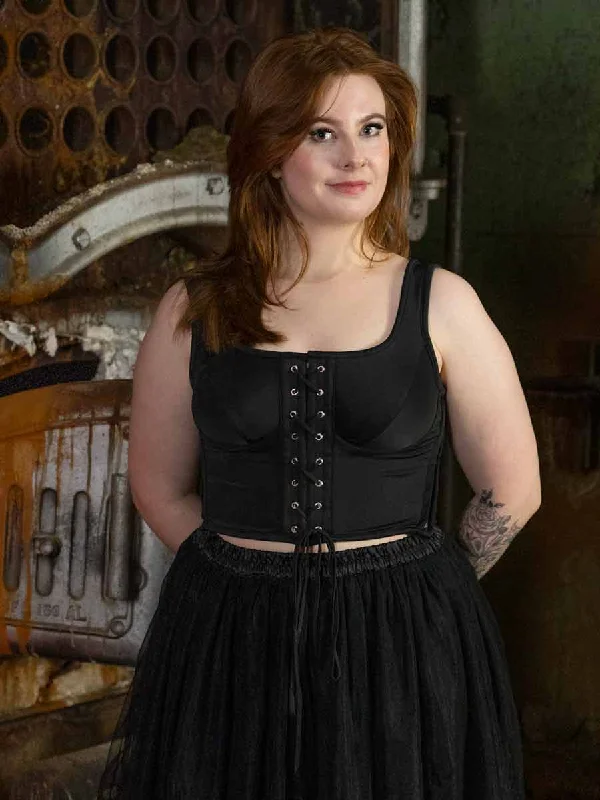 Paris Front Laced Corset Top