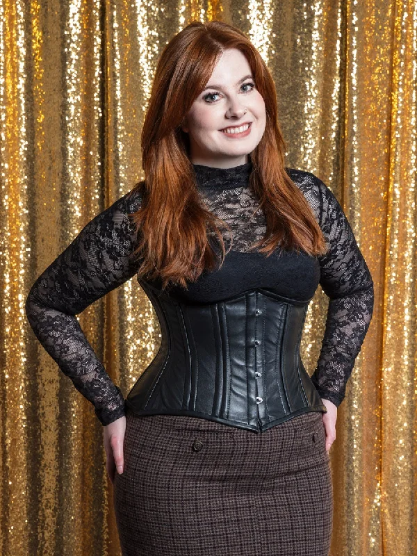 Leather Hourglass Curve Standard Underbust Corset : CS-426