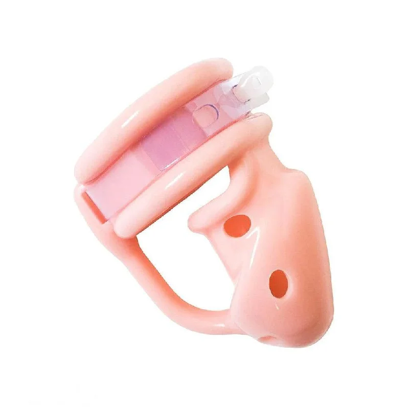 Birdlocked Silicone Classic Chastity Device, Pink