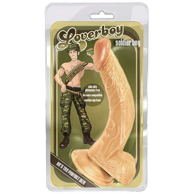 Blush Novelties - Loverboy The Soldier Boy Dildo w/Suction Cup (Beige)