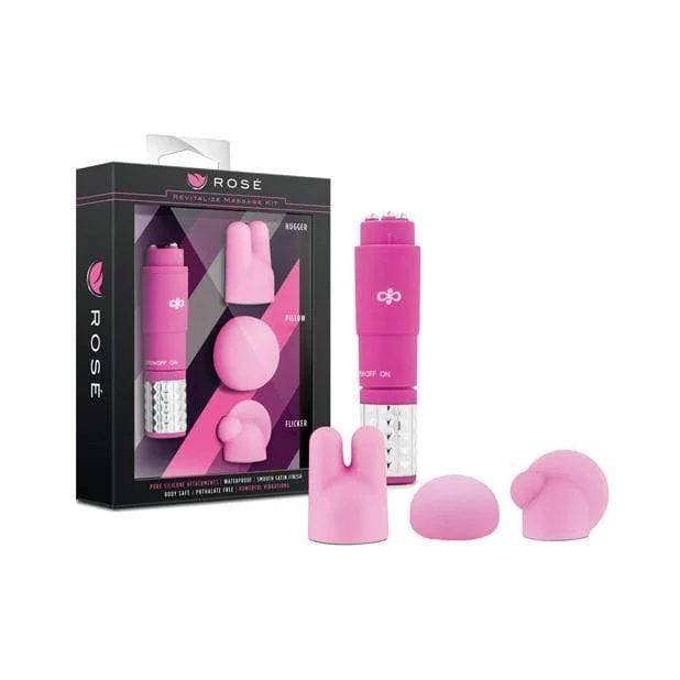 Blush Novelties - Rose Revitalie Clit Massager Kit (Pink)