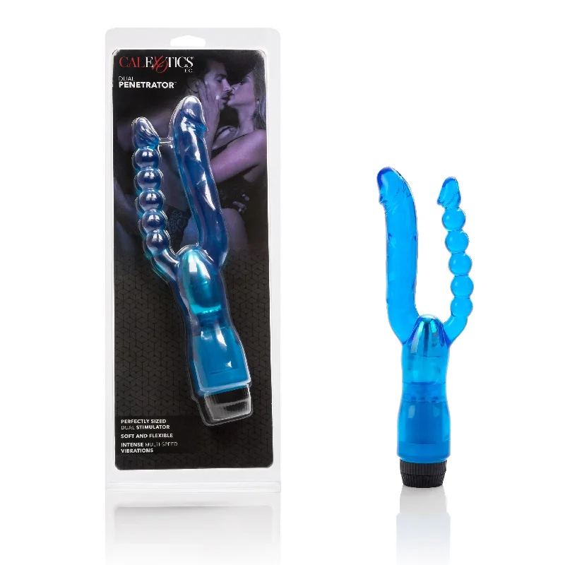 California Exotics - Dual Penetrator Vibrator (Blue)