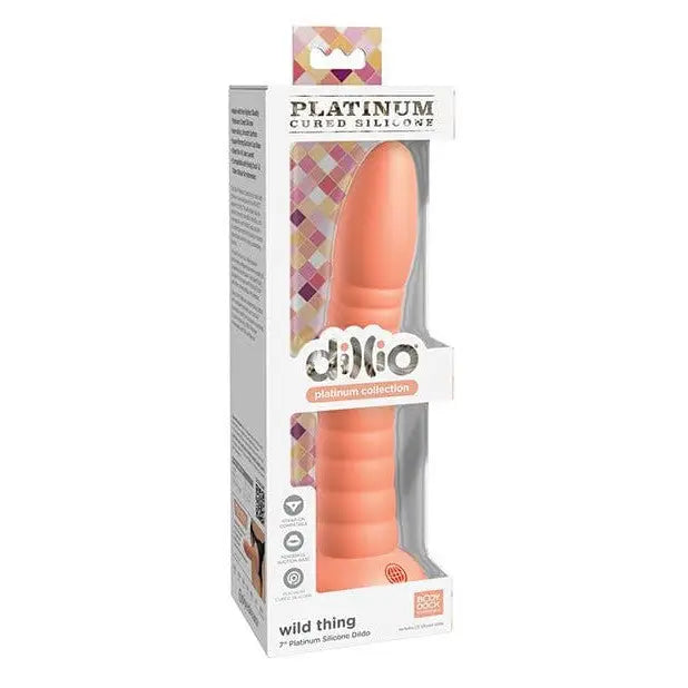 Dillio Platinum 7" Wild Thing Silicone Dildo