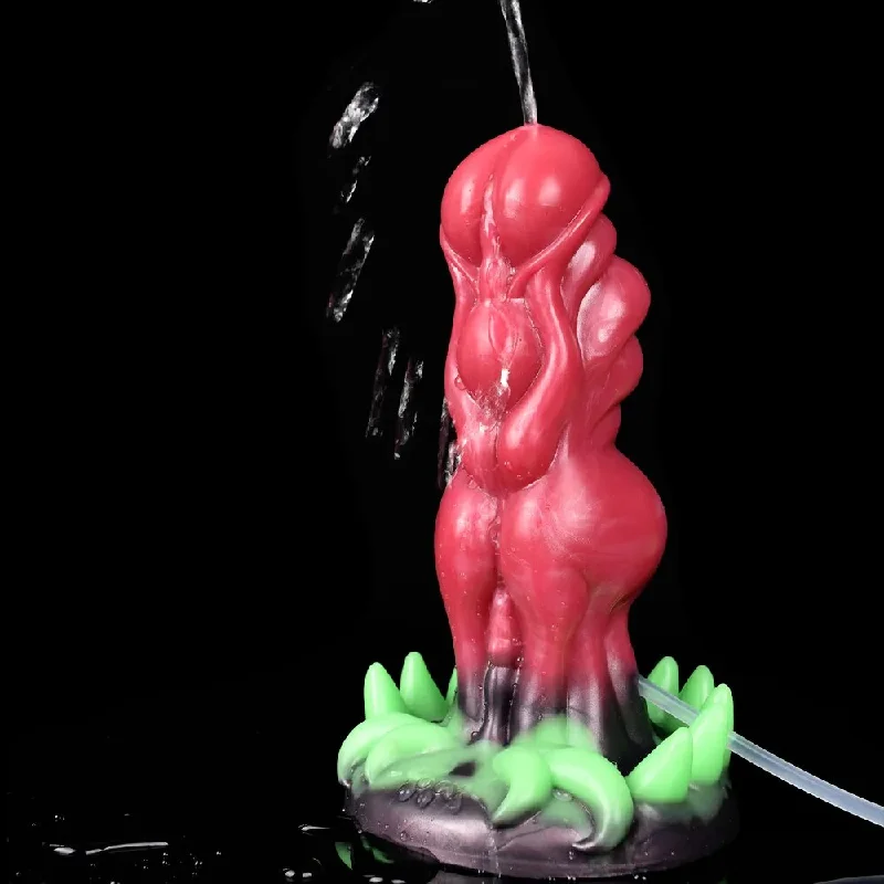 Ejaculation Dildo With Sucker Monster Squirt Penis