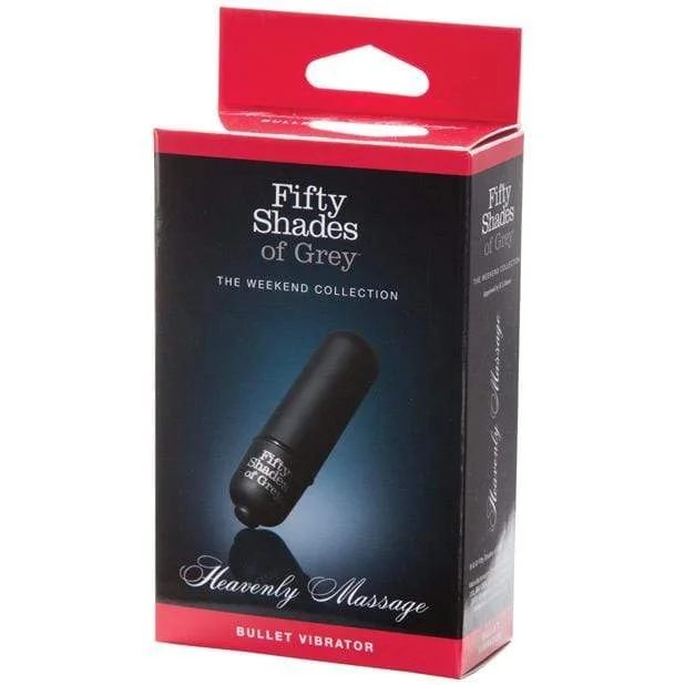 Fifty Shades of Grey - Heavenly Massage Bullet Vibrator (Black)