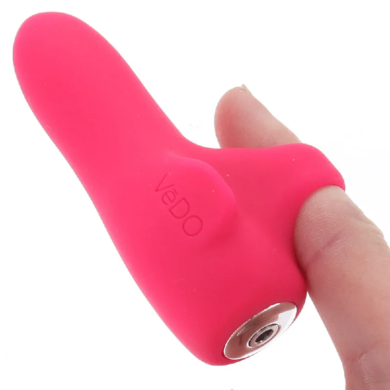 Fini Rechargeable Bullet Finger Vibe in Pink