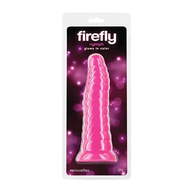 Firefly Nymph Glow in the Dark Dildo - Pink