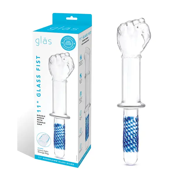 Glas 11" Fist Double Ended w/Handle Grip