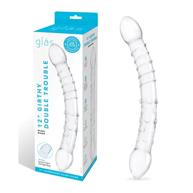 Glas 12" Double Trouble Dildo