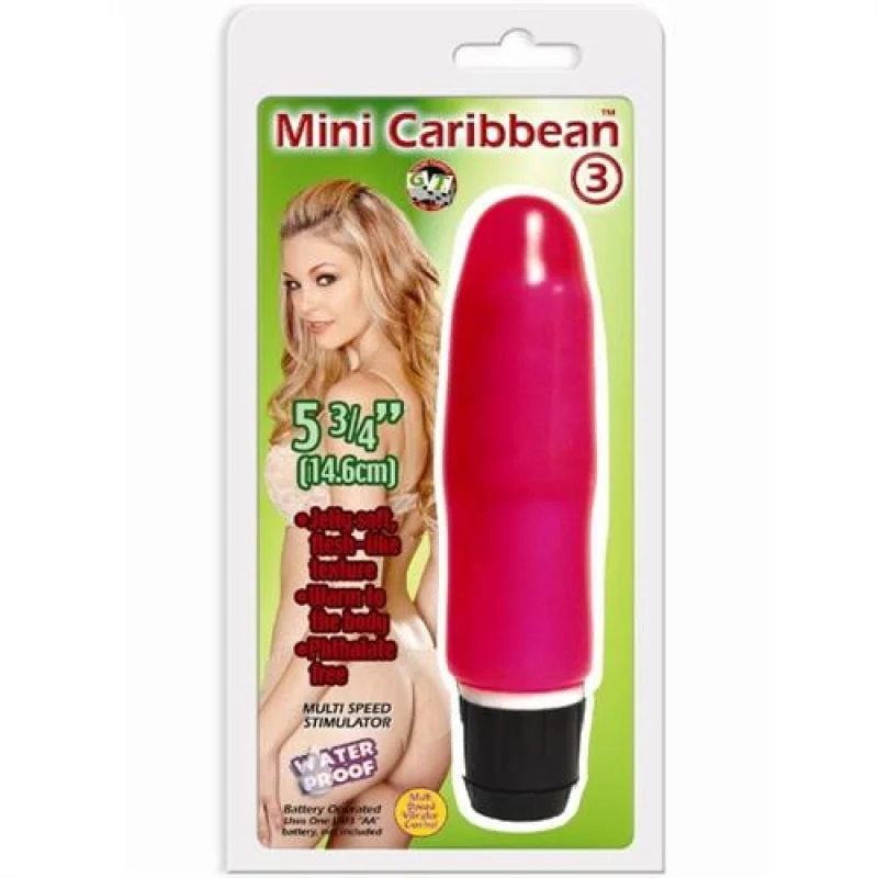 Mini Caribbean - 3 Smooth - Pink