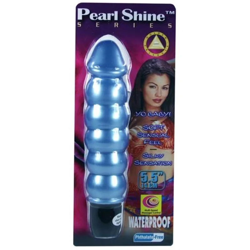 Pearl Shine Beads - Blue