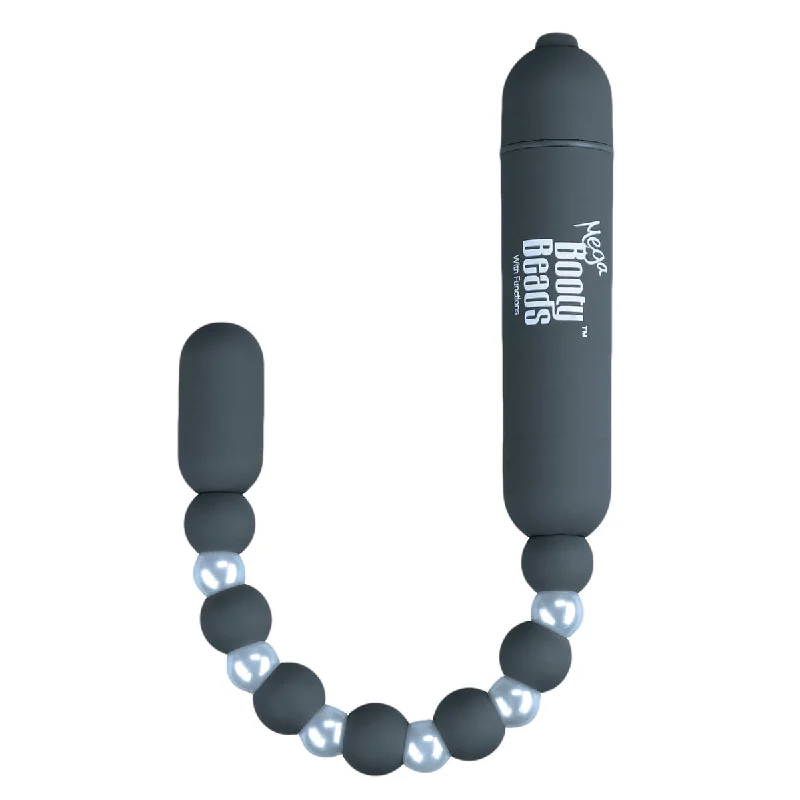 Power Bullet Mega Booty Beads with 7 Functions - Grey