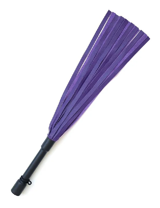 Purple Devil Leather Flogger