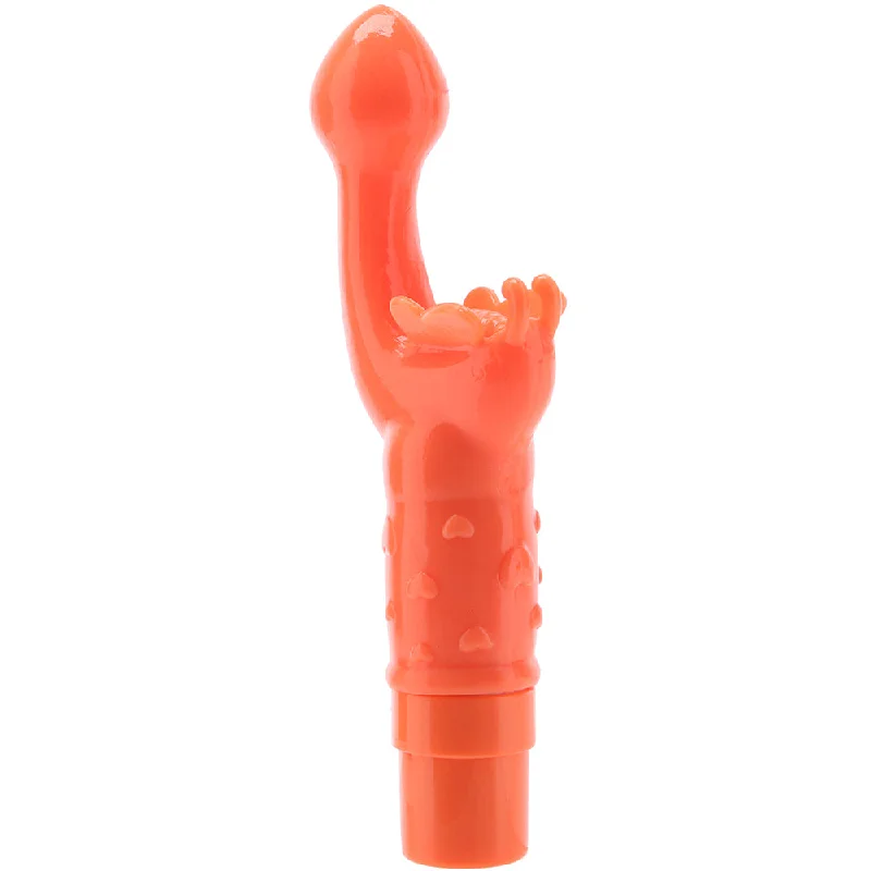 Rechargeable Butterfly Kiss Vibe in Orange