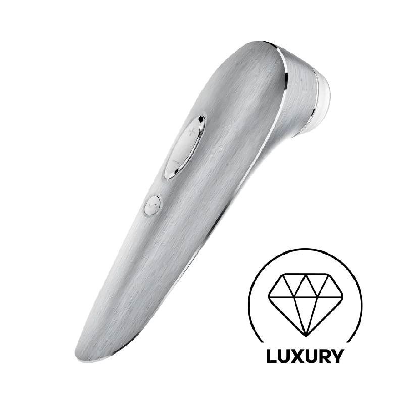 Satisfyer - Luxury High Fashion Clitoral Air Stimulator (Silver)