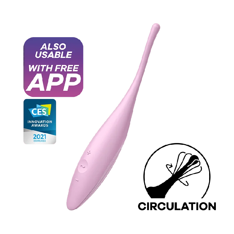 Satisfyer Twirling Joy Clit & Nipple Stimulator