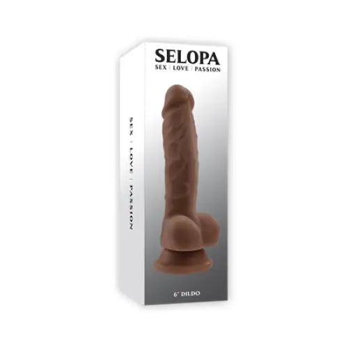 Selopa 6" Lifelike Dildo - Dark