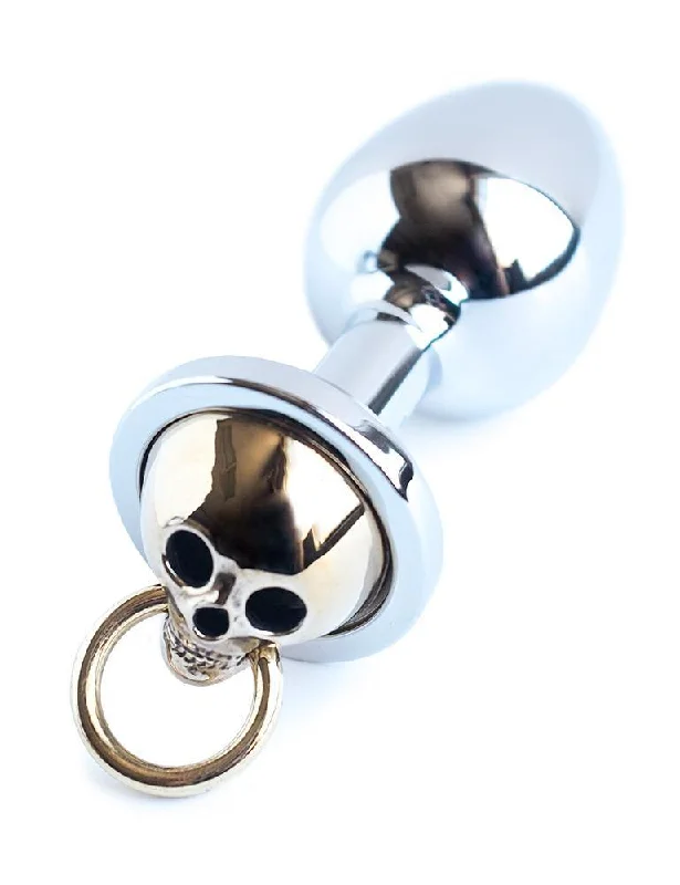 Skull Face Stainless Steel Butt Plug