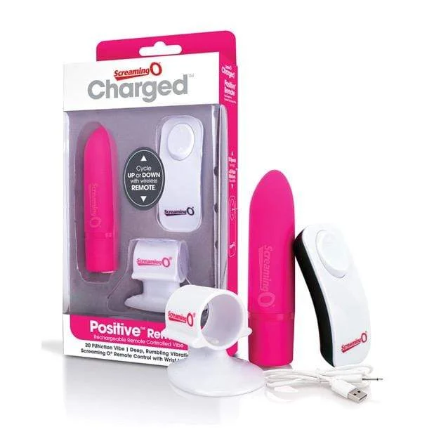 TheScreamingO - Charged Positive Remote Control Vibrator