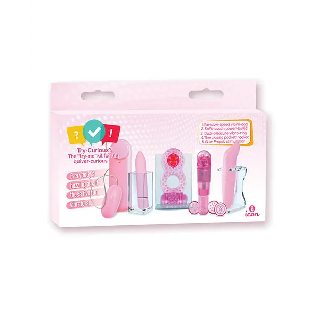 Try-Curious Vibe Set - Pink