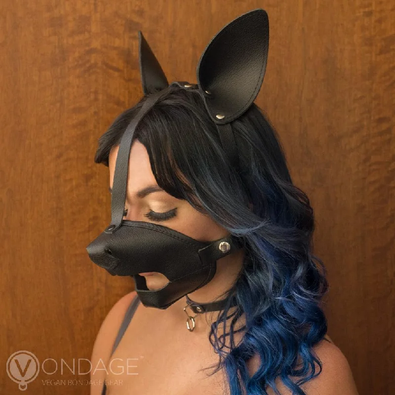 Vondage K9 Muzzle with Removable Ball Gag