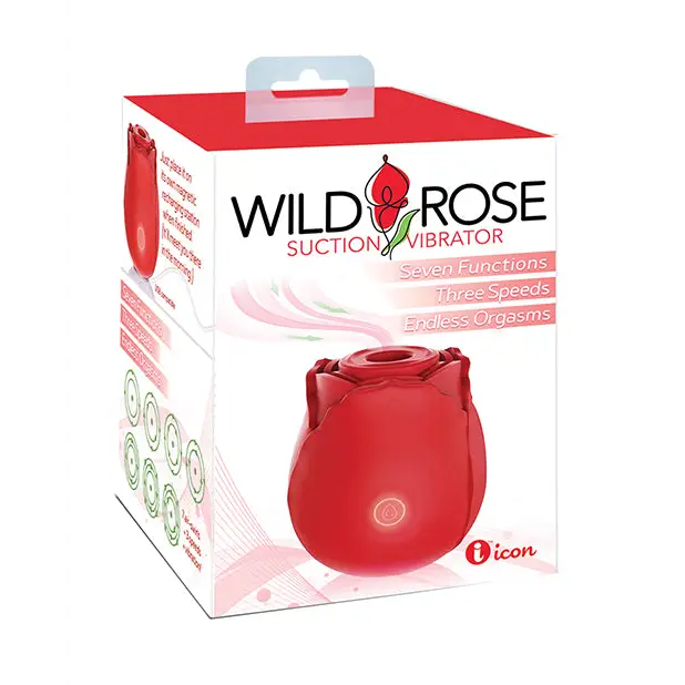 Wild Rose Classic Vibrator - Red