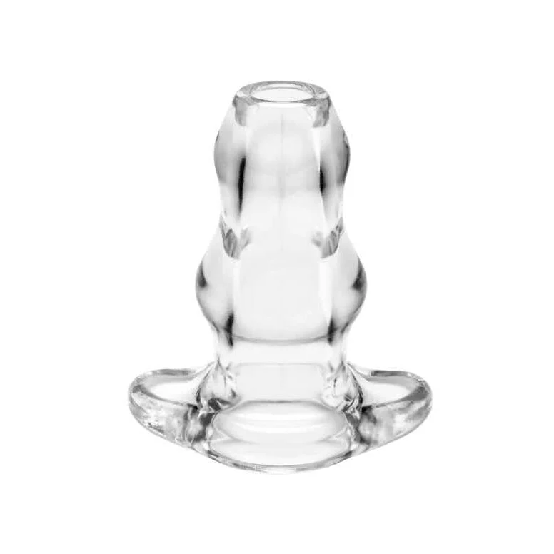 Double Tunnel Butt Plug - Medium, Clear