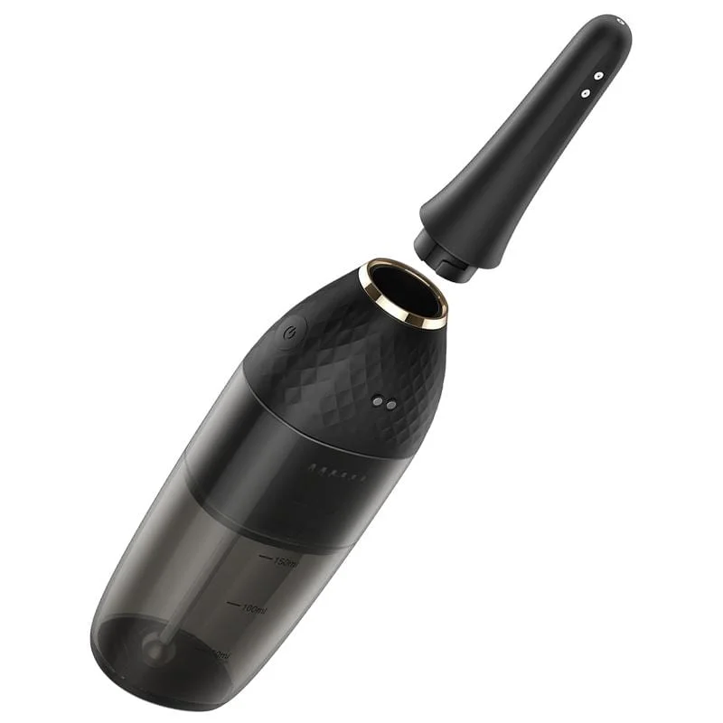 Erocome - Aquarius Automatic Anal Douche (Black)