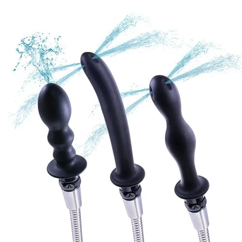 Nasstoys - H2O Hydro Anal Douche Kit (Black)