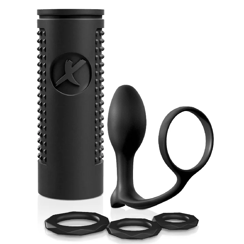 PDX Elite Ass-gasm Explosion Kit - Black