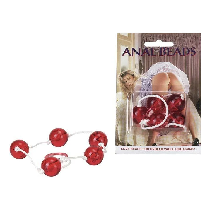 Ruby Anal Beads