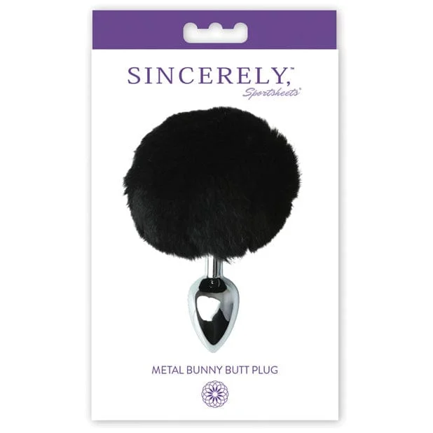 Sportsheets - Sincerely Metal Bunny Butt Plug (Silver)